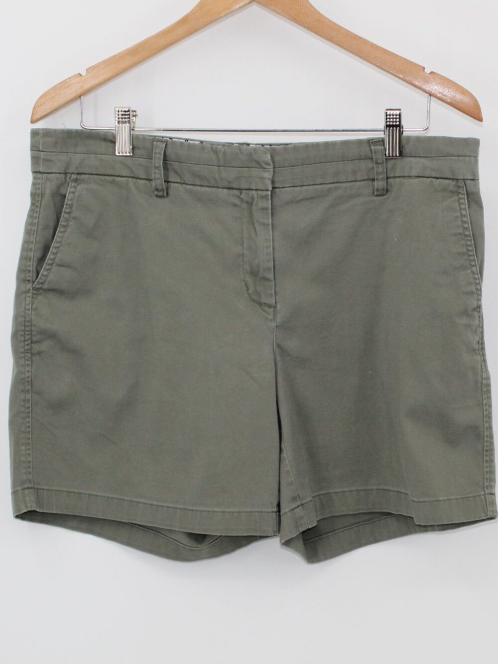 British Khaki Women's Chino Shorts Size 12